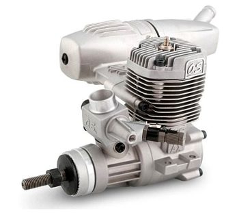 O.S. Engine MAX 46AXII w/E-3071 Silencer L-OS15490